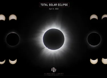 2024 Total Solar Eclipse – Transition Composite with Partials